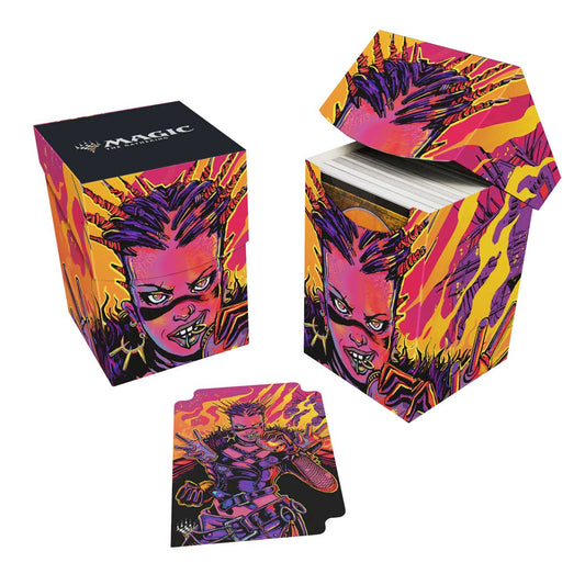 Ultra PRO Aetherdrift Far Fortune, End Boss 100+ DECK BOX for Magic: The Gathering – UP38672