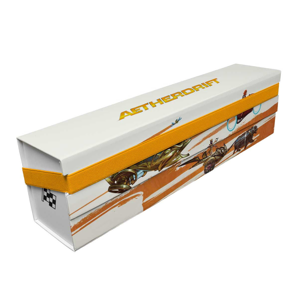 Ultra PRO Aetherdrift Finish Line Bundle Key Art 500+ FLAT PACK Storage Box for Magic: The Gathering – UP38684