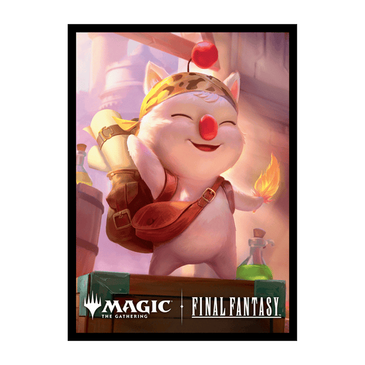 Ultra PRO Magic: The Gathering—FINAL FANTASY Stiltzkin, Moogle Merchant 100ct Deck Protector Sleeves – UP38705
