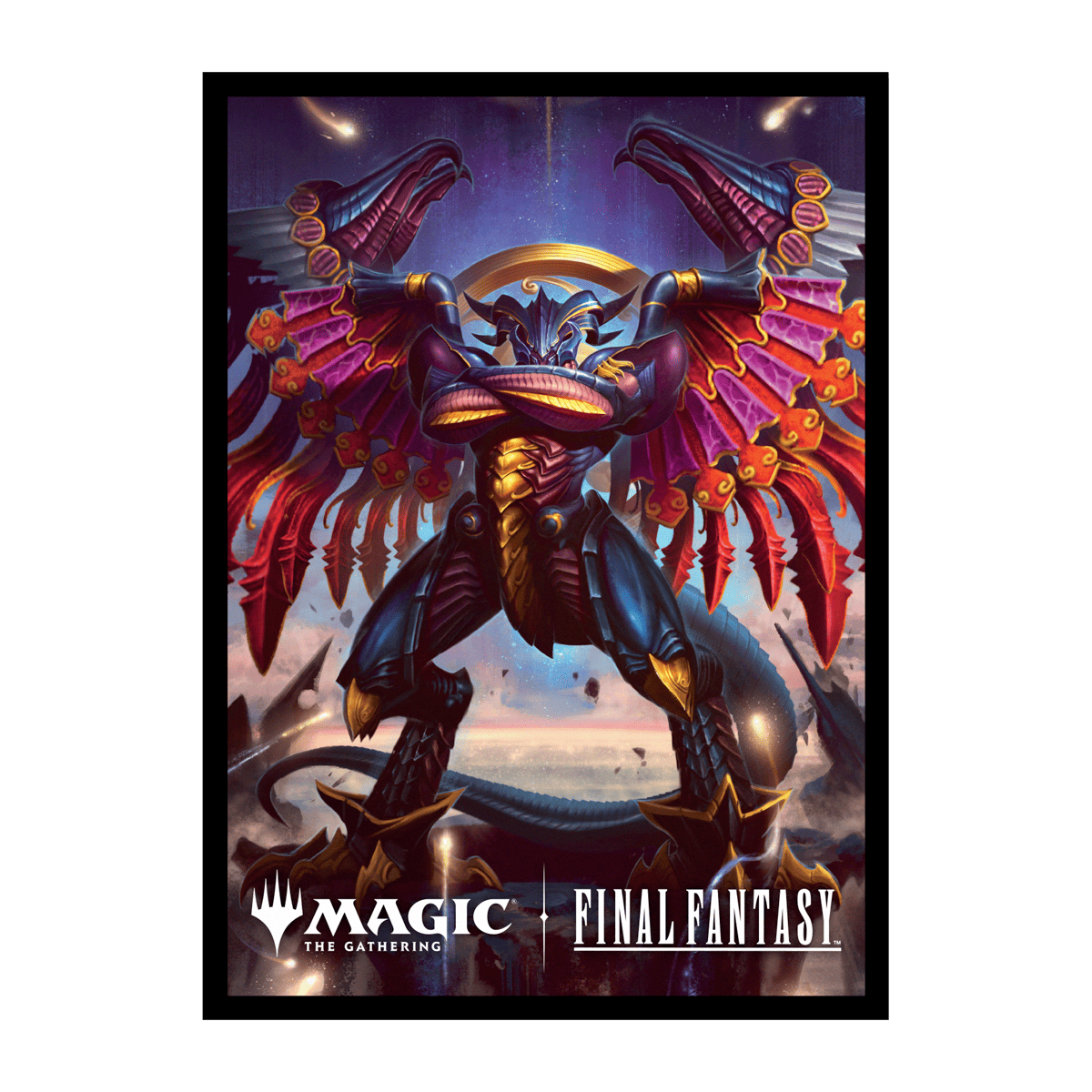 Ultra PRO Magic: The Gathering—FINAL FANTASY Summon: Bahamut 100ct Deck Protector Sleeves – UP38710