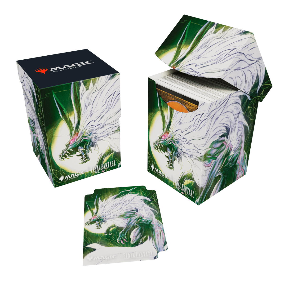 Ultra PRO Magic: The Gathering—FINAL FANTASY Summon: Fenrir 100+ DECK BOX – UP38724