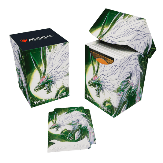 Ultra PRO Magic: The Gathering—FINAL FANTASY Summon: Fenrir 100+ DECK BOX – UP38724