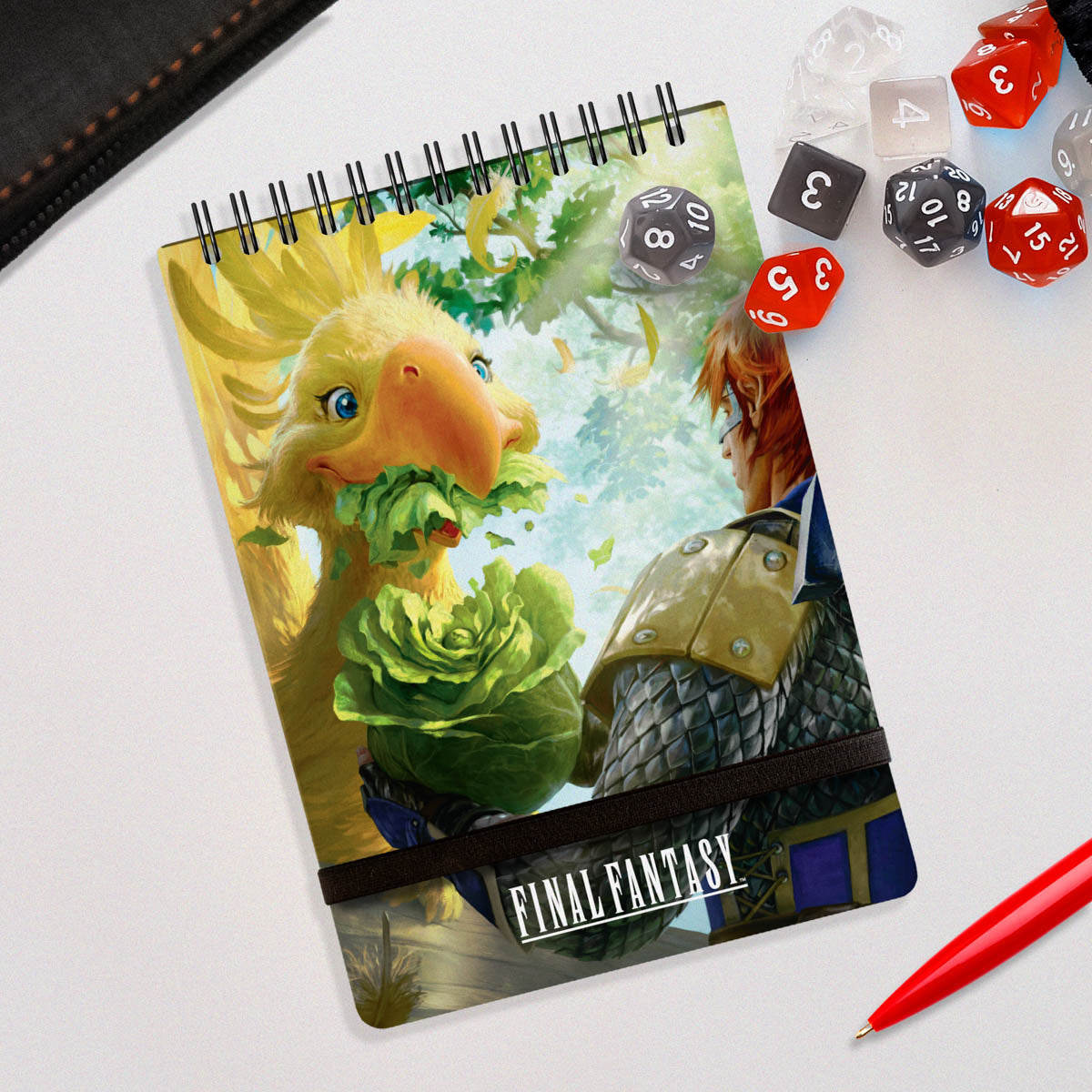 Ultra PRO Magic: The Gathering—FINAL FANTASY Gysahl Greens Spiral Life Pad – UP38736
