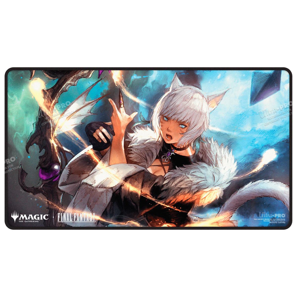 Ultra PRO Magic: The Gathering—FINAL FANTASY Y'shtola Rhul Black Stitched Playmat – UP38766