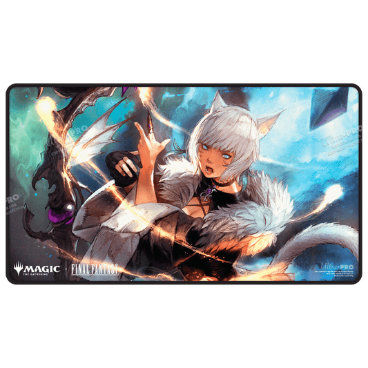 Ultra PRO Magic: The Gathering—FINAL FANTASY Y'shtola Rhul Black Stitched Playmat – UP38766