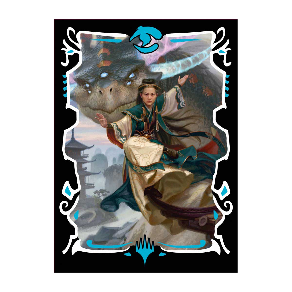 Ultra PRO Tarkir Dragonstorm Shiko and Narset, Unified (Jeskai Striker Commander Deck) 100ct Deck Protector Sleeves for Magic: The Gathering – UP38803