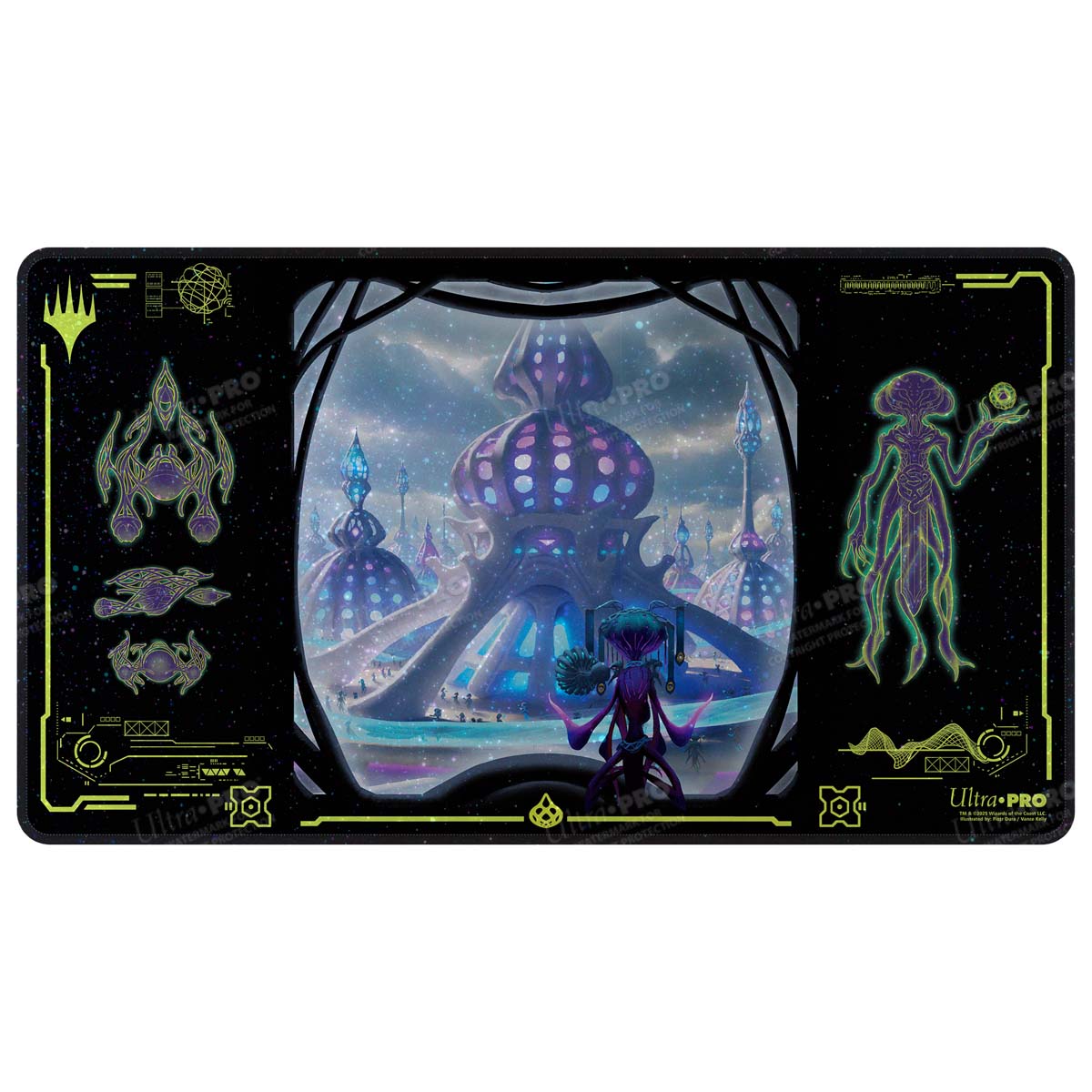 Ultra PRO Edge of Eternities Uthros, Titanic Godcore HOLOFOIL Playmat for Magic: The Gathering – UP38884