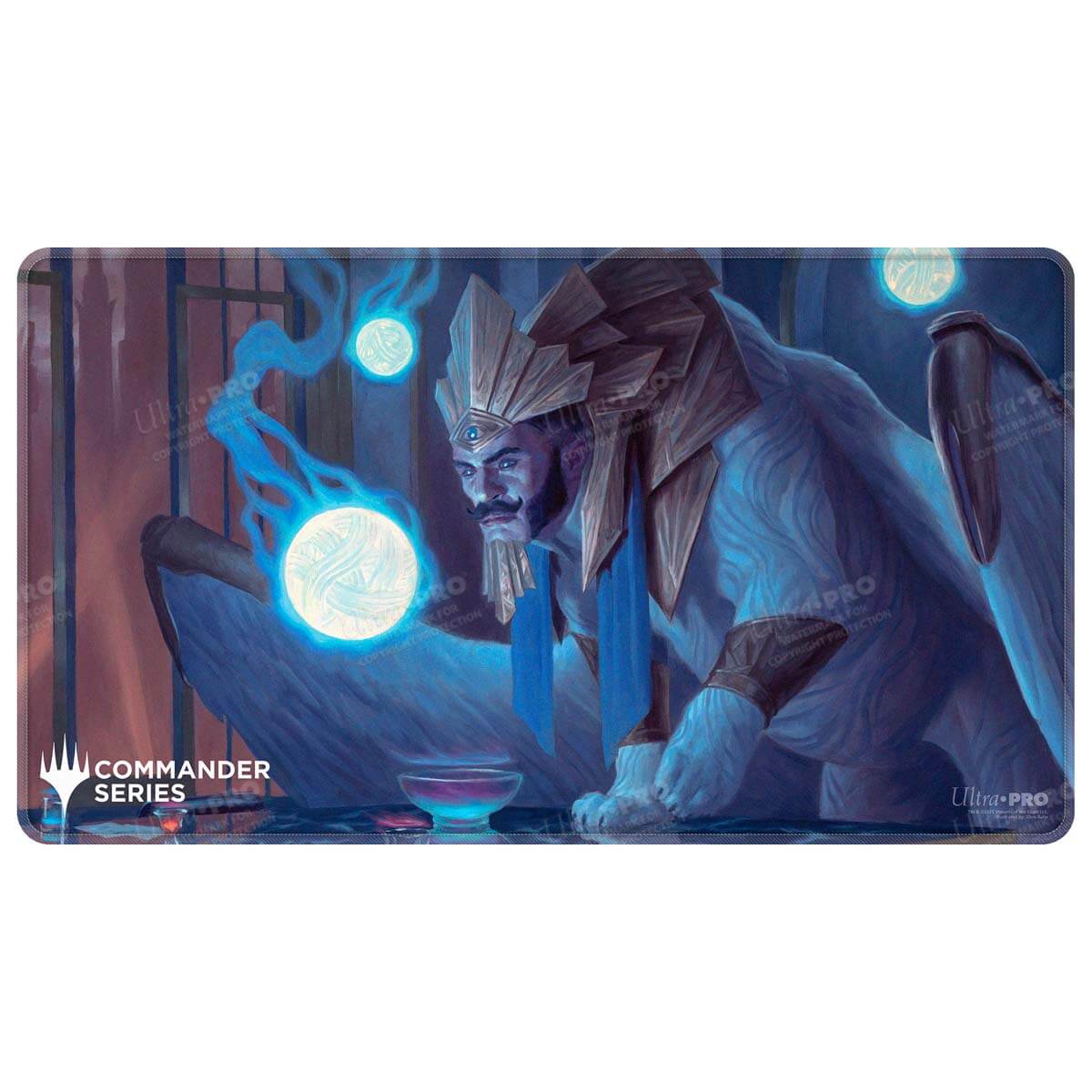 Ultra PRO Commander Series #8 Tivit, Seller of Secrets Stitched Playmat for Magic: The Gathering – UP38926