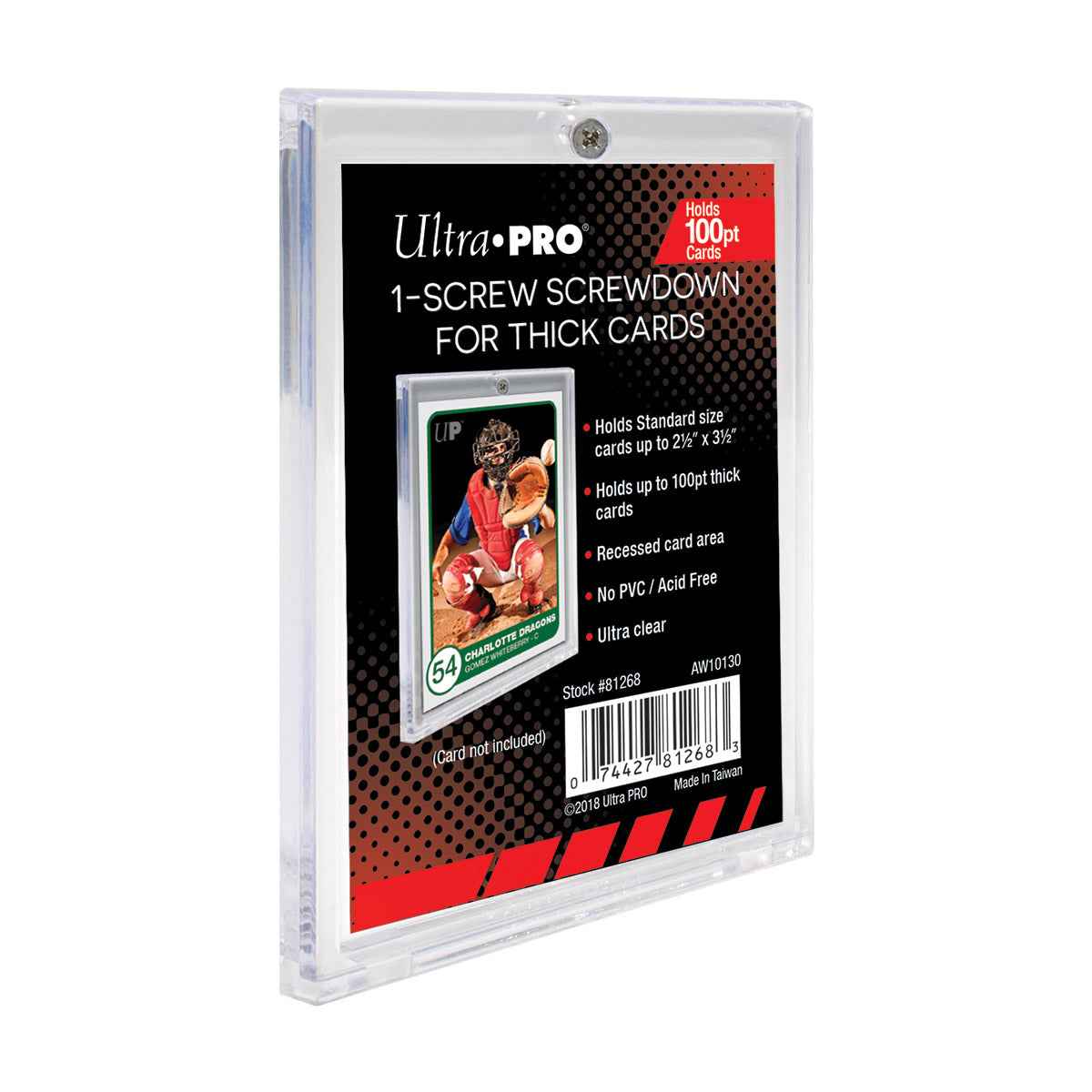 Ultra PRO Single-Screw Screwdown Holder for Thick Cards – UP81268