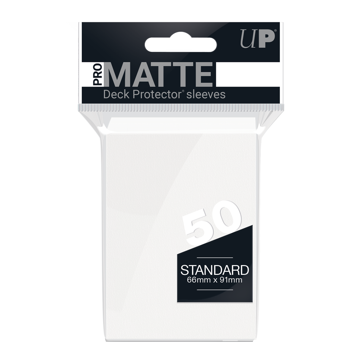 Ultra PRO PRO-Matte Standard Deck Protector Sleeves – White / 50ct – UP82651