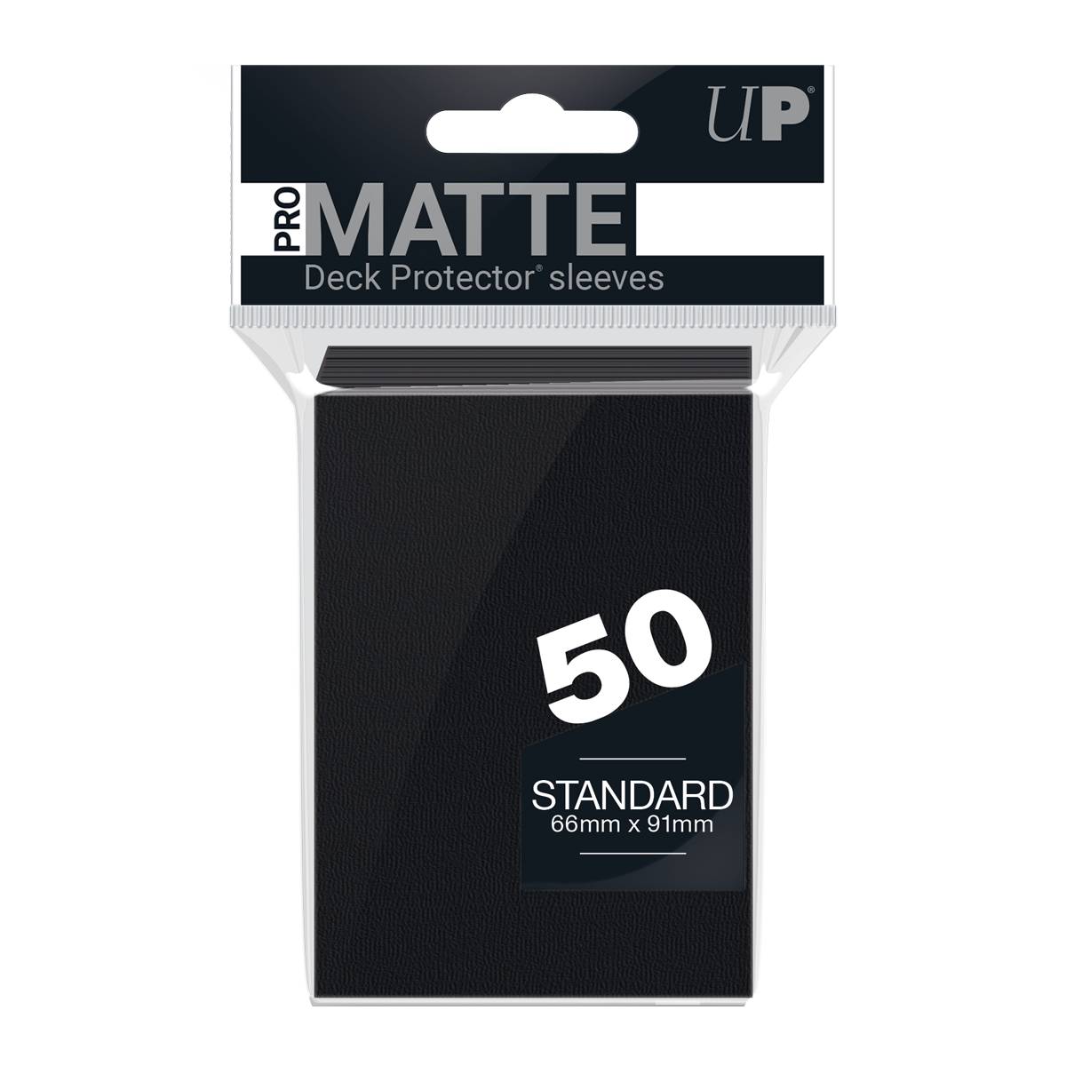 Ultra PRO PRO-Matte Standard Deck Protector Sleeves – Black / 50ct – UP82728