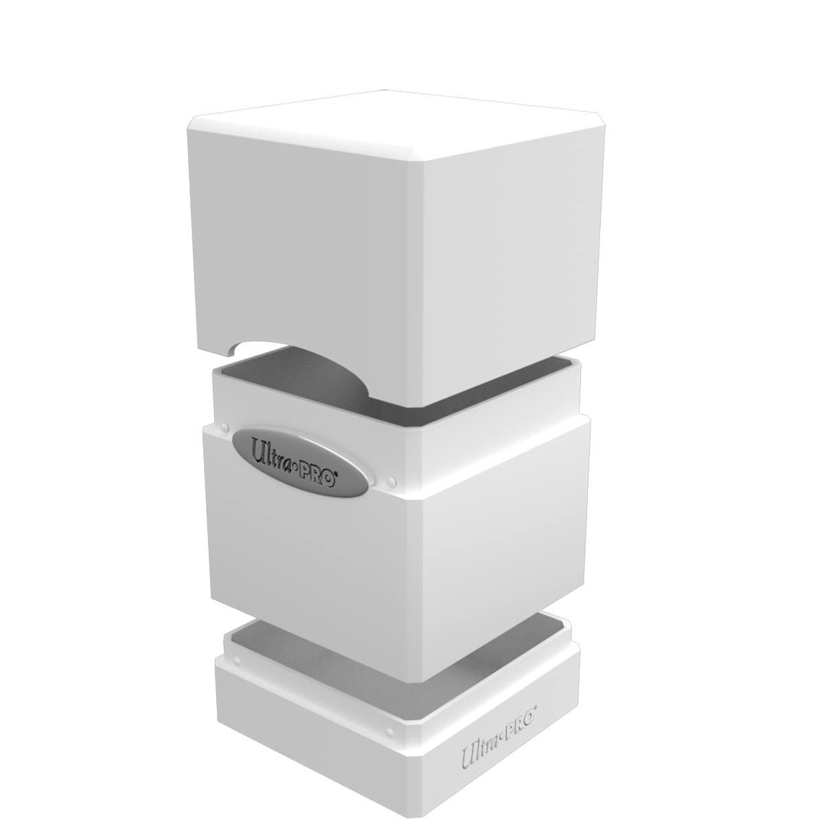 Ultra PRO Classic SATIN Tower DECK BOX – Arctic White – UP84172