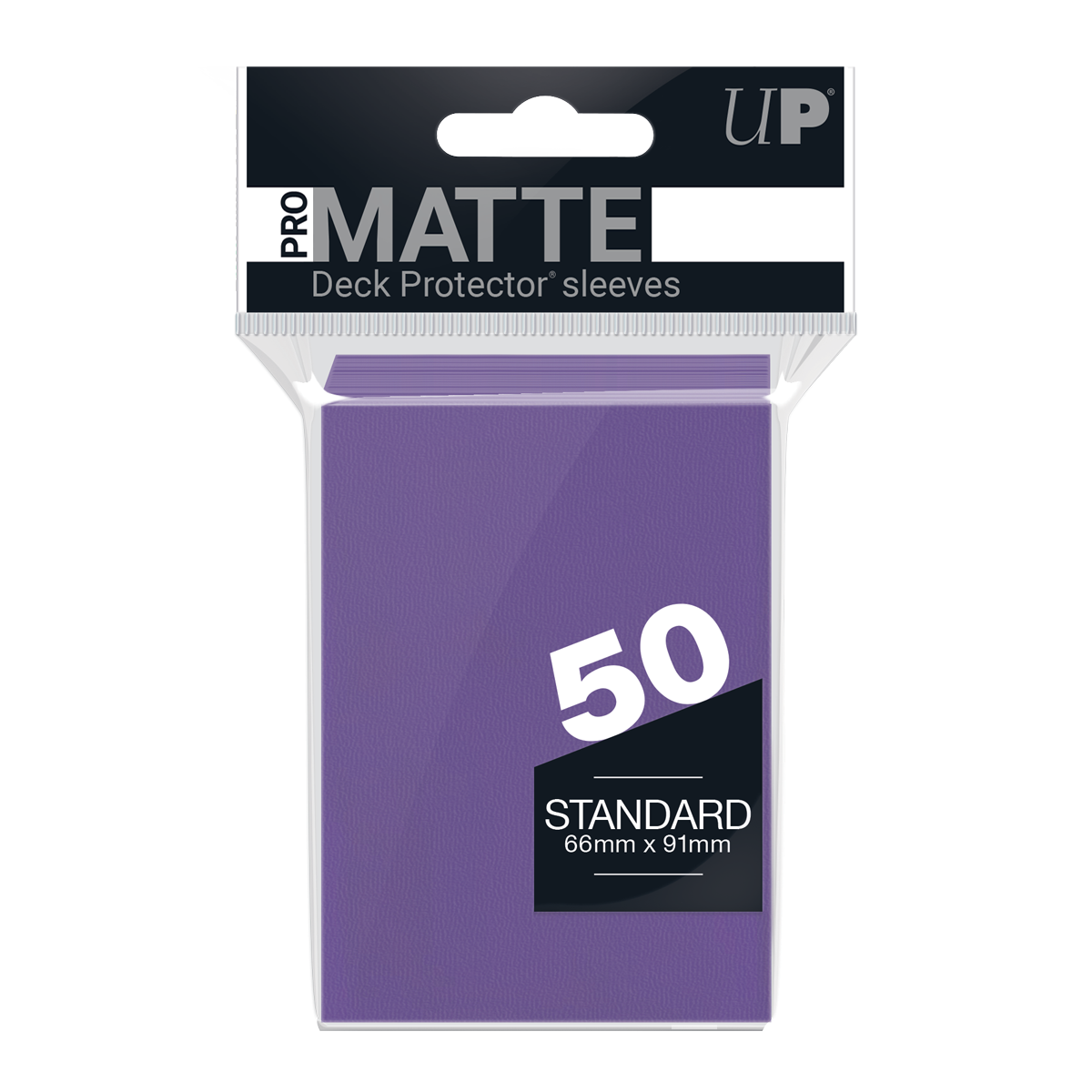 Ultra PRO PRO-Matte Standard Deck Protector Sleeves – Purple / 50ct – UP84187