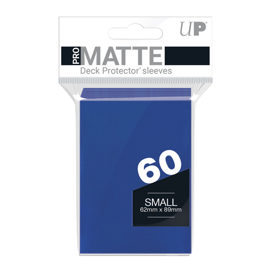 Ultra PRO PRO-Matte Small Deck Protector Sleeves (60ct) – Blue – UP84264