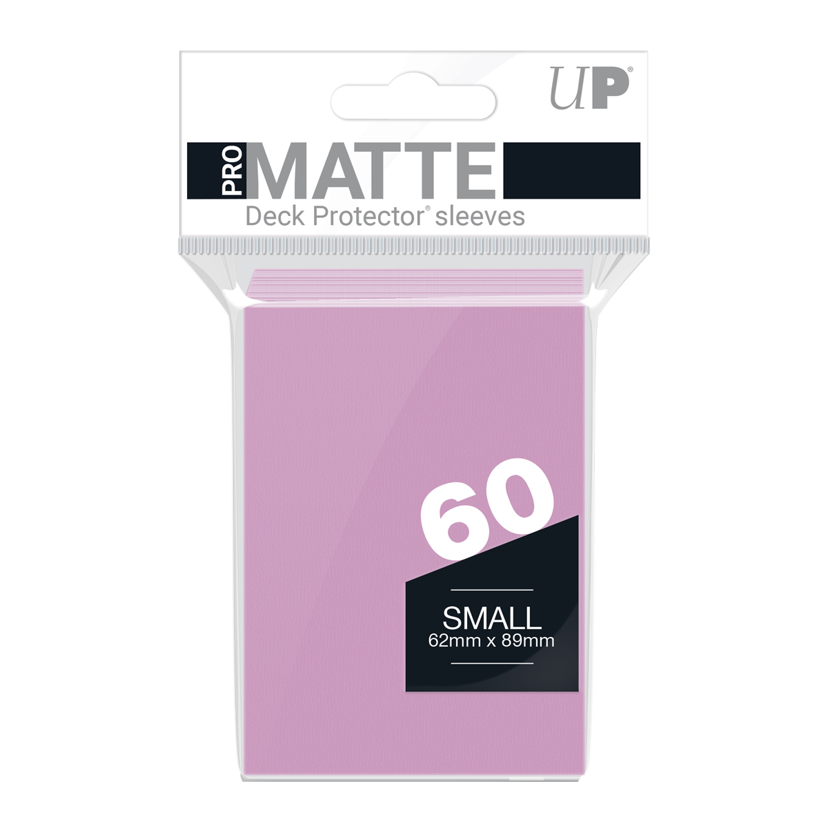Ultra PRO PRO-Matte Small Deck Protector Sleeves (60ct) – Pink – UP84267
