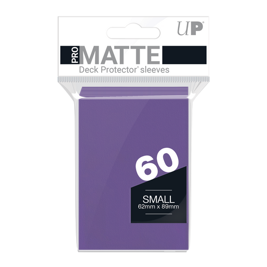 Ultra PRO PRO-Matte Small Deck Protector Sleeves (60ct) – Purple – UP84269