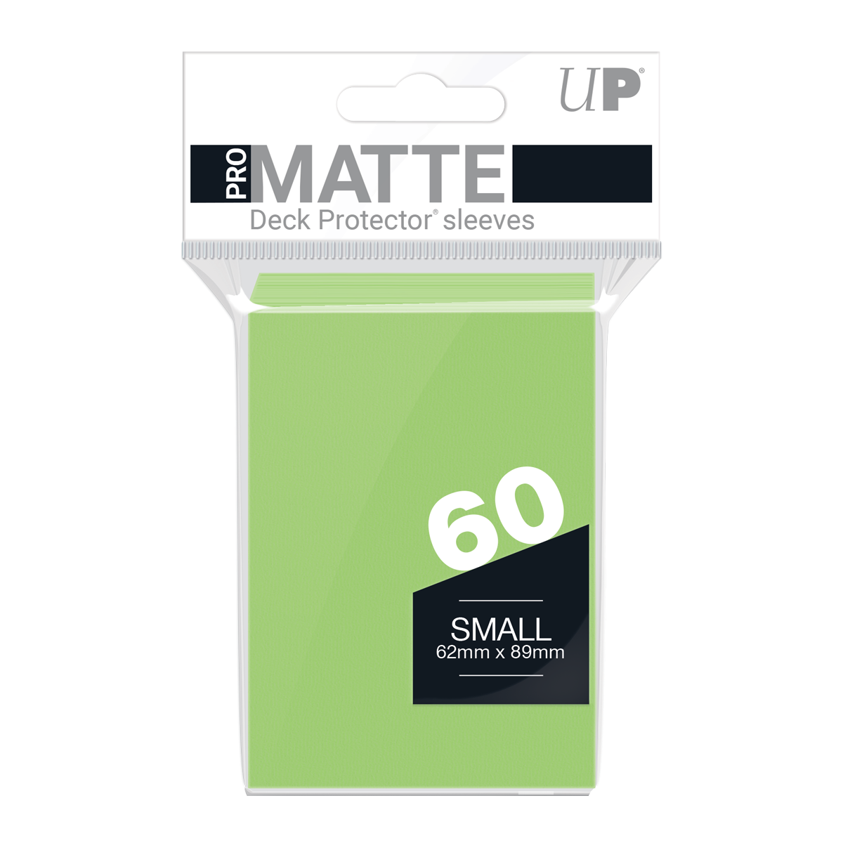 Ultra PRO PRO-Matte Small Deck Protector Sleeves (60ct) – Lime Green – UP84272