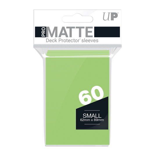 Ultra PRO PRO-Matte Small Deck Protector Sleeves (60ct) – Lime Green – UP84272