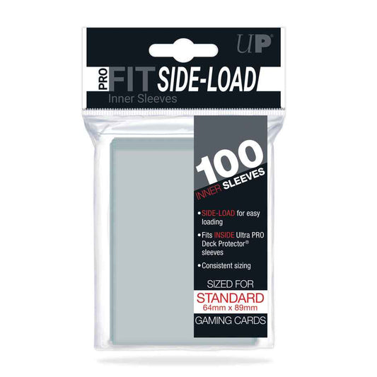 Ultra PRO PRO-Fit Side-Load Standard Deck Inner Sleeves (100ct) – UP84649
