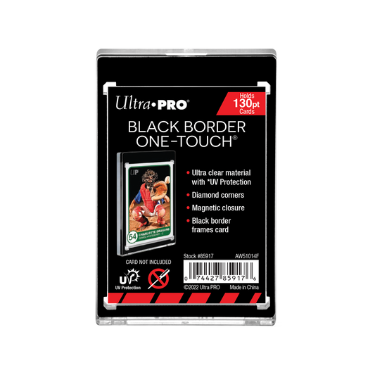 Ultra PRO 130PT Black Border ONE-TOUCH Magnetic Holder – UP85917