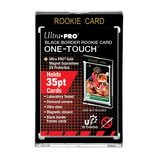 Ultra PRO 35PT ROOKIE Black Border UV ONE-TOUCH Magnetic Holder – UP85919