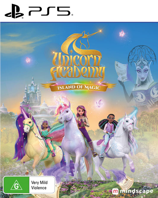 Unicorn Academy: Island of Magic - PlayStation 5 box art