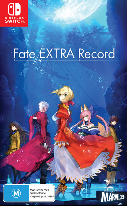 Fate/EXTRA Record - Nintendo Switch box art