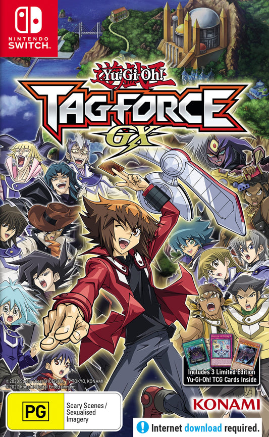 Yu-Gi-Oh! Tag Force GX - Nintendo Switch box art