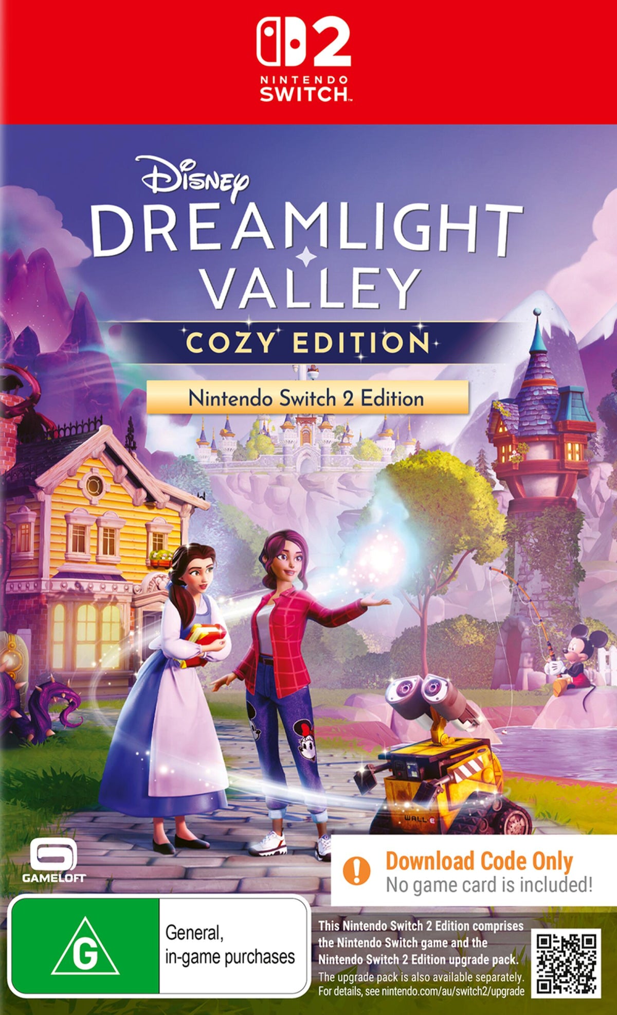 Disney Dreamlight Valley Cozy Edition - Nintendo Switch 2 box art