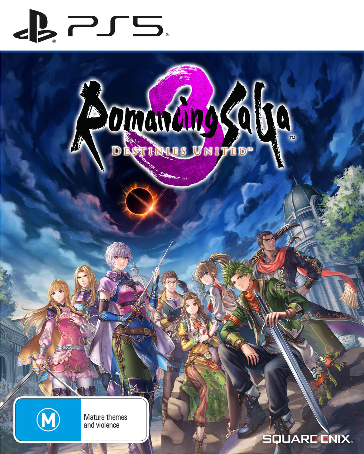 Romancing SaGa 3: Destinies United - PlayStation 5 box art