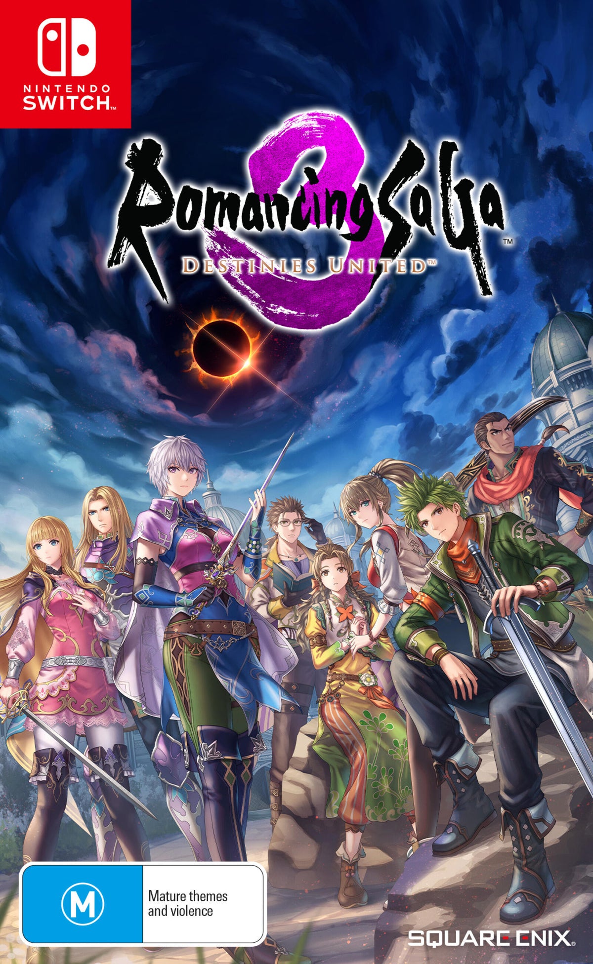 Romancing SaGa 3: Destinies United - Nintendo Switch box art