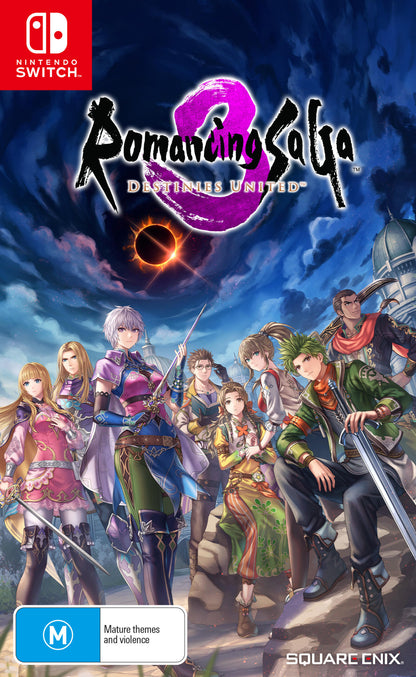Romancing SaGa 3: Destinies United - Nintendo Switch box art