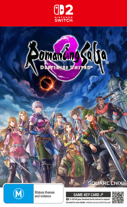 Romancing SaGa 3: Destinies United - Nintendo Switch 2 box art
