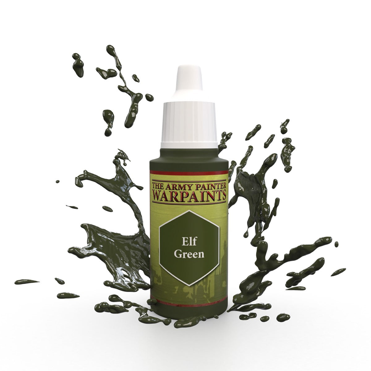 The Army Painter Warpaints: Elf Green 18 ml – paint bottle