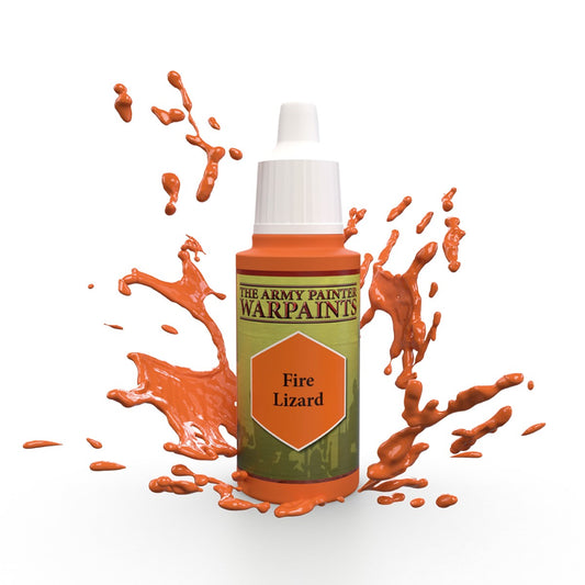 The Army Painter Warpaints: Fire Lizard 18 ml – paint bottle