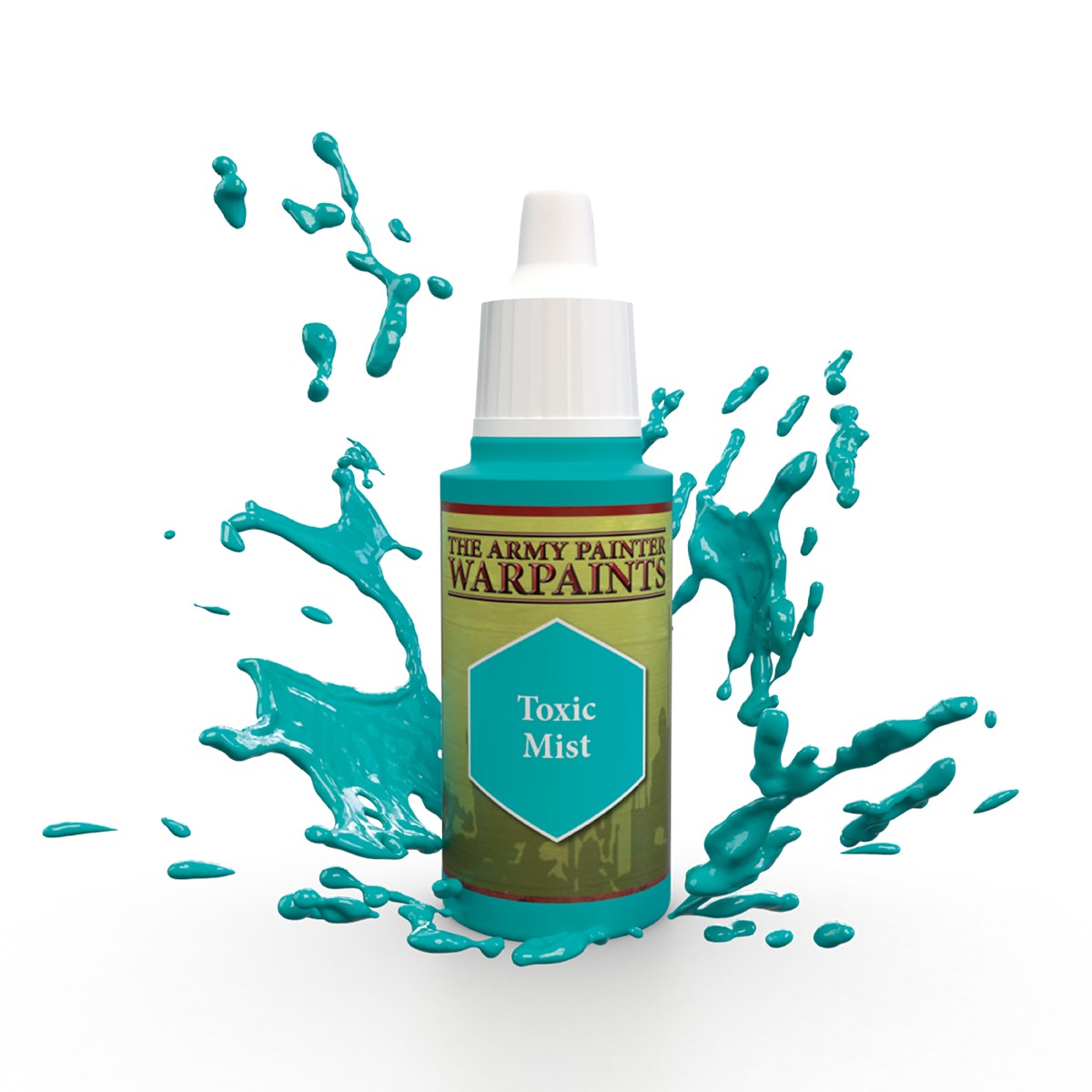 The Army Painter Warpaints: Toxic Mist 18 ml – paint bottle