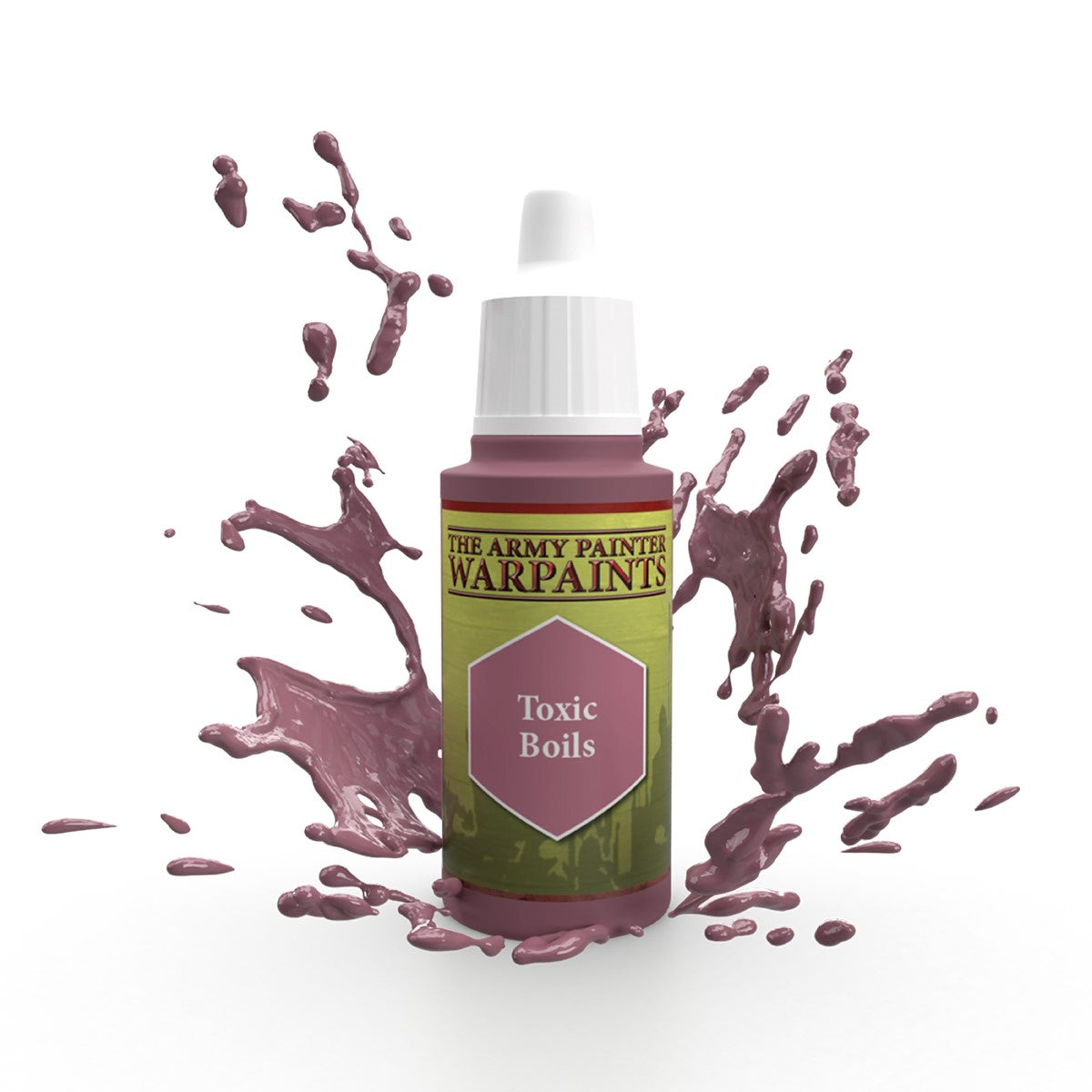 The Army Painter Warpaints: Toxic Boils 18 ml – paint bottle