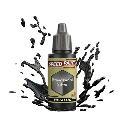 The Army Painter Speedpaint 2.0: Broadsword Silver 18 ml – paint bottle