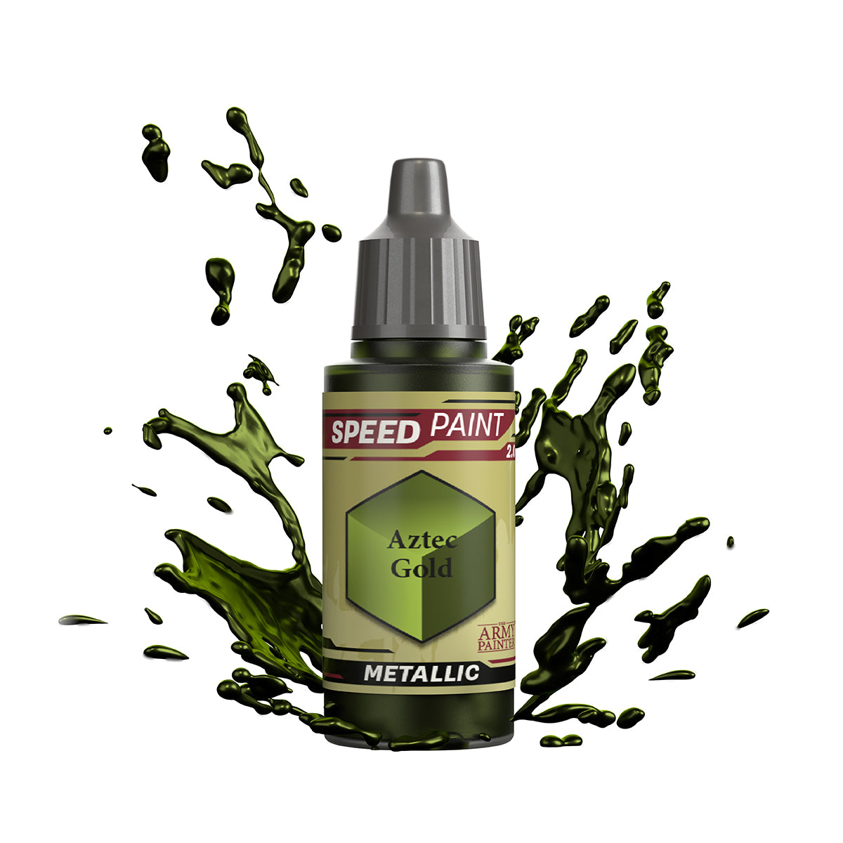 The Army Painter Speedpaint 2.0: Aztec Gold 18 ml – paint bottle
