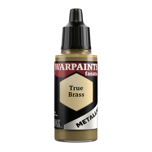 The Army Painter Warpaints Fanatic Metallic: True Brass 18 ml – paint bottle