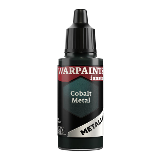 The Army Painter Warpaints Fanatic Metallic: Cobalt Metal 18 ml – paint bottle