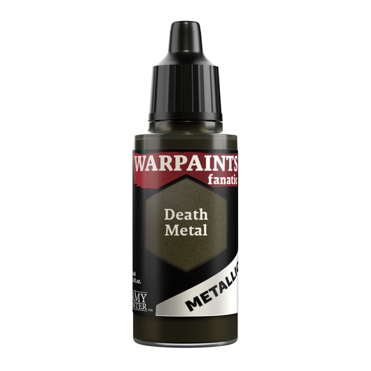The Army Painter Warpaints Fanatic Metallic: Death Metal 18 ml – paint bottle