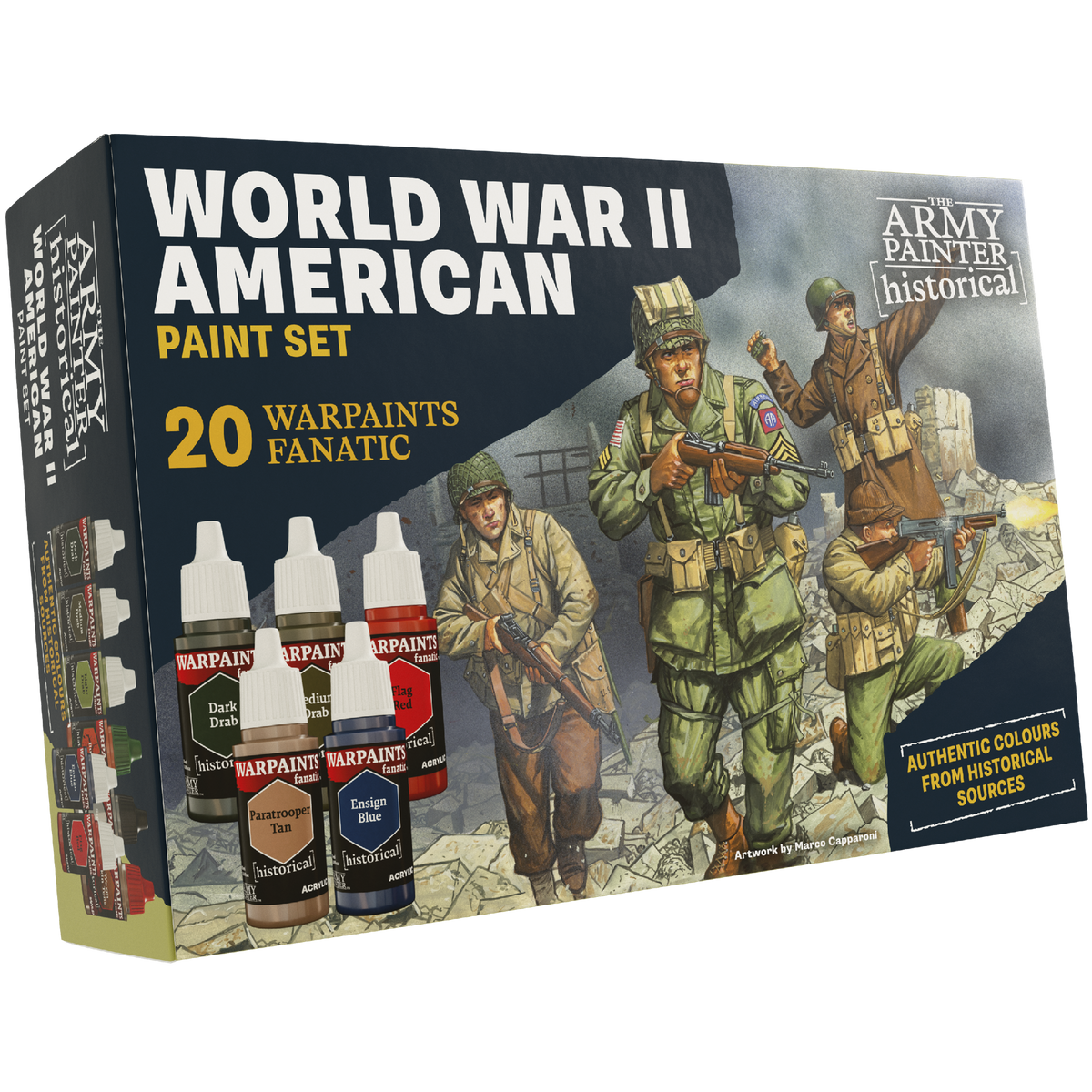 The Army Painter Warpaints Historical: WWII American Paint Set – product image