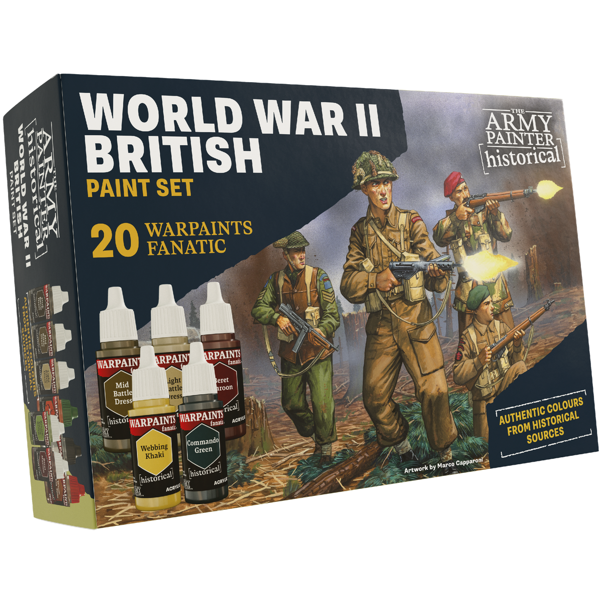 The Army Painter Warpaints Historical: WWII British Paint Set – product image