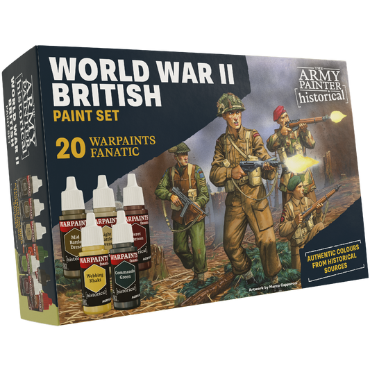 The Army Painter Warpaints Historical: WWII British Paint Set – product image
