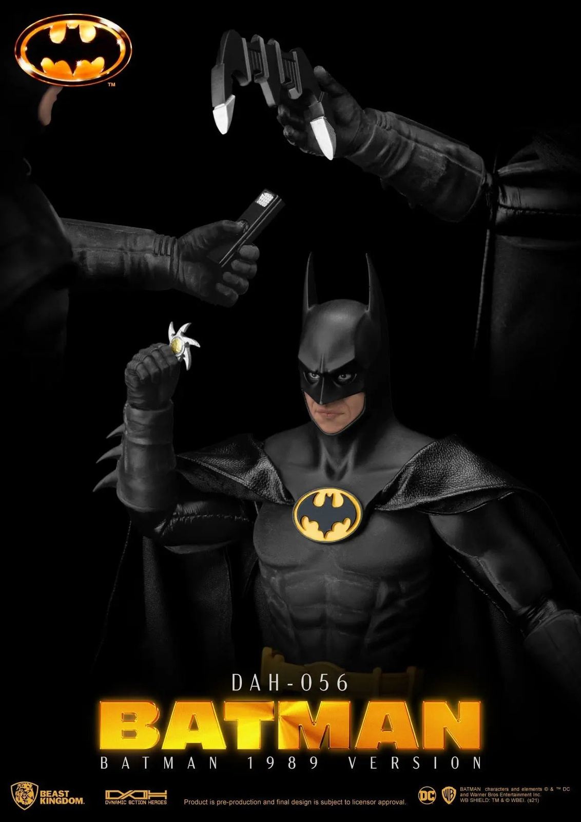Beast Kingdom Dynamic Action Heroes Batman 1989 Batman – – HobbiXchange Christchurch NZ