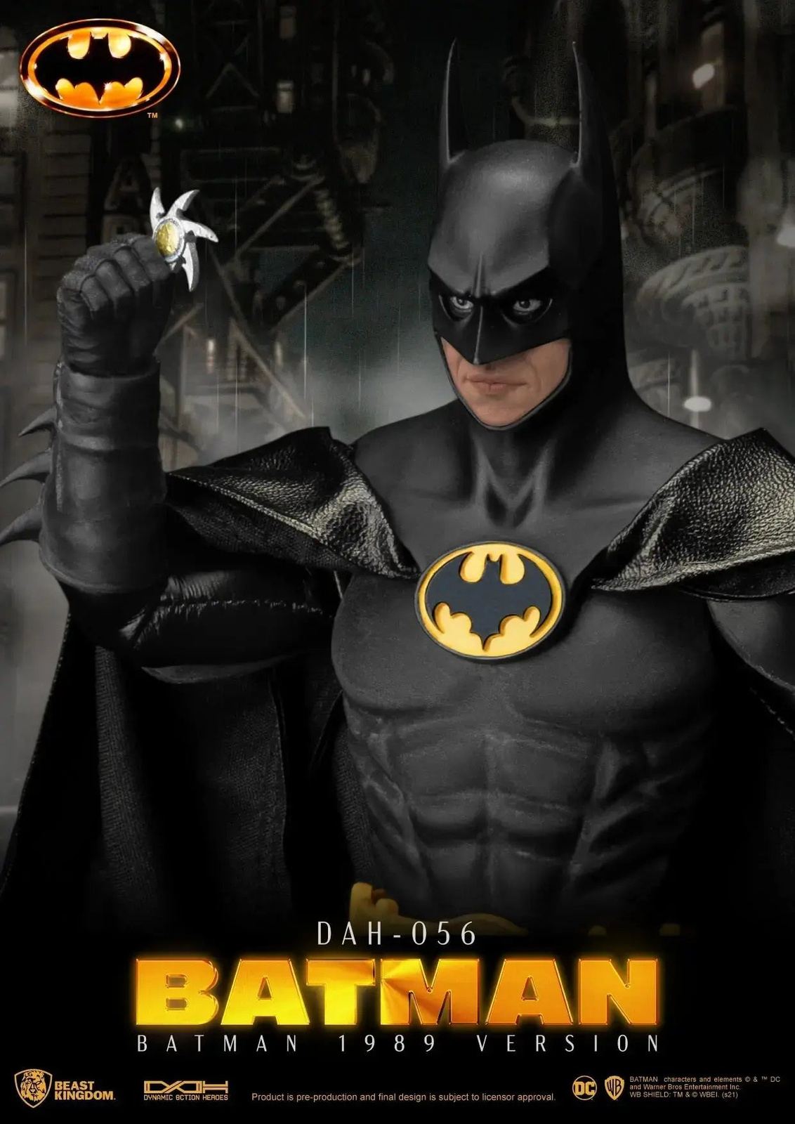 Beast Kingdom Dynamic Action Heroes Batman 1989 Batman – – HobbiXchange Christchurch NZ
