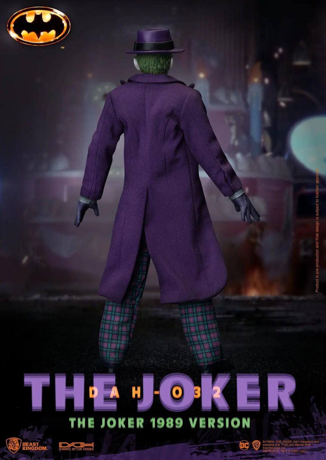 Beast Kingdom Dynamic Action Heroes Batman 1989 the Joker – – HobbiXchange Christchurch NZ