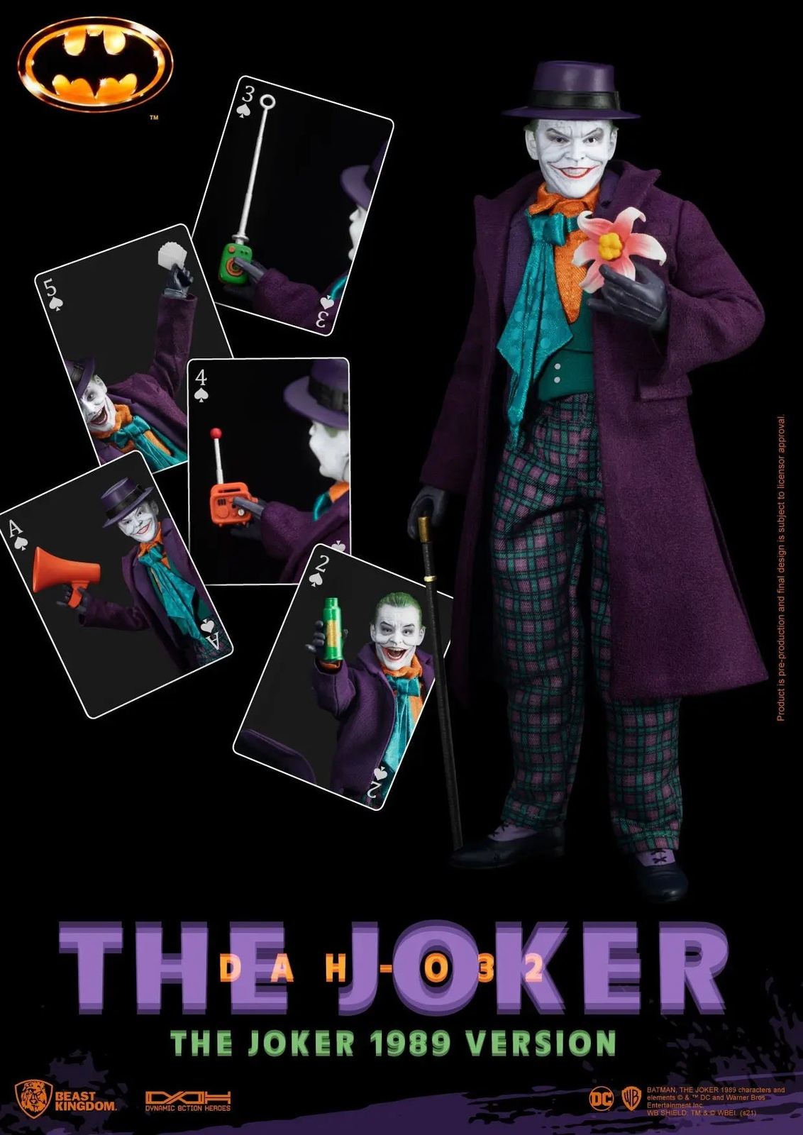 Beast Kingdom Dynamic Action Heroes Batman 1989 the Joker – – HobbiXchange Christchurch NZ