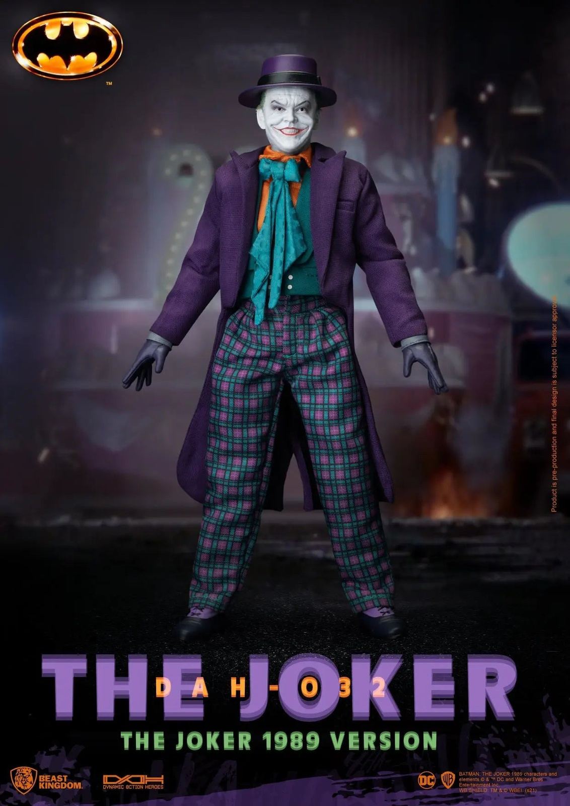 Beast Kingdom Dynamic Action Heroes Batman 1989 the Joker – – HobbiXchange Christchurch NZ